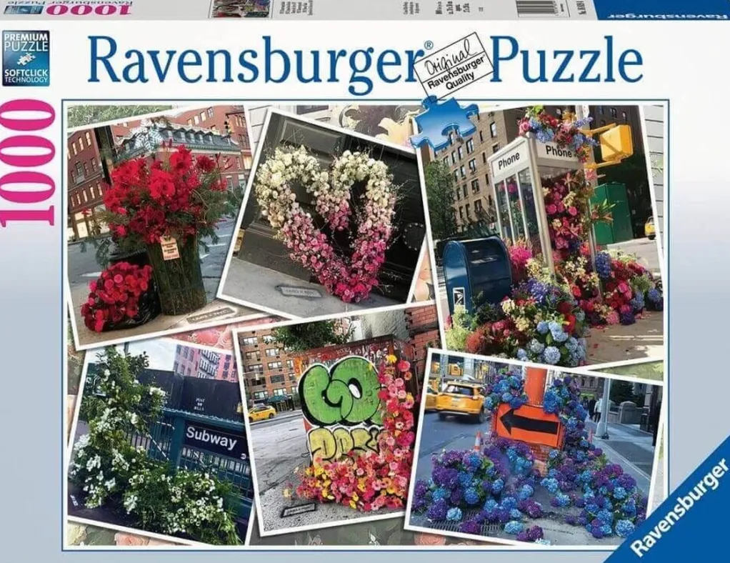 Ravensburger 1000 Pieces* - Nyc Flower Flash - 1000 Piece Jigsaw Puzzle