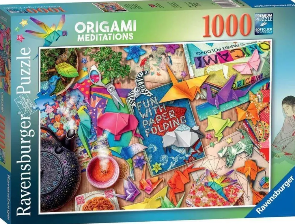 Ravensburger 1000 Pieces* - Origami Meditations - 1000 Piece Jigsaw Puzzle