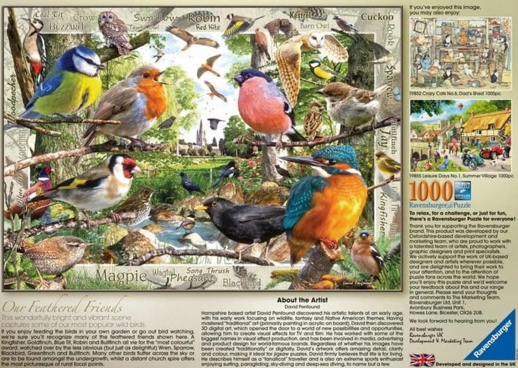 Ravensburger 1000 Pieces* - Our Feathered Friend - 1000 Piece Jigsaw Puzzle