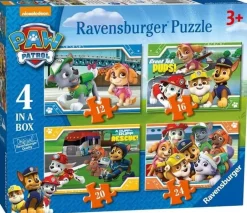 Ravensburger 100 Pieces & Under* - Paw Patrol 4 In A Box Jigsaw Puzzle