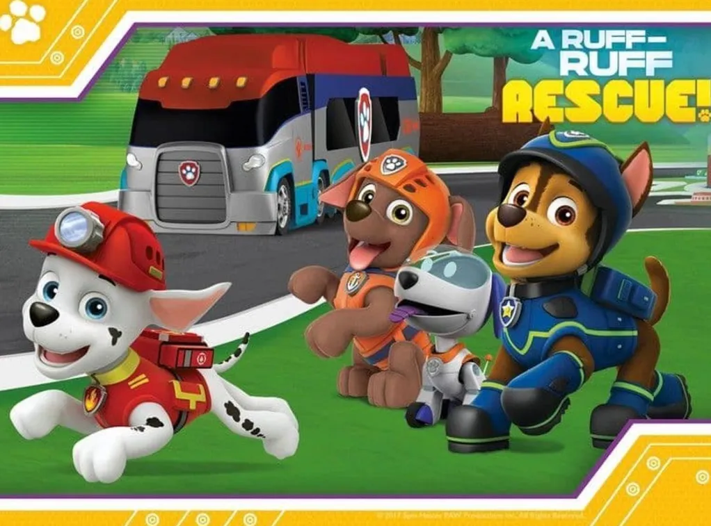 Ravensburger 100 Pieces & Under* - Paw Patrol 4 In A Box Jigsaw Puzzle