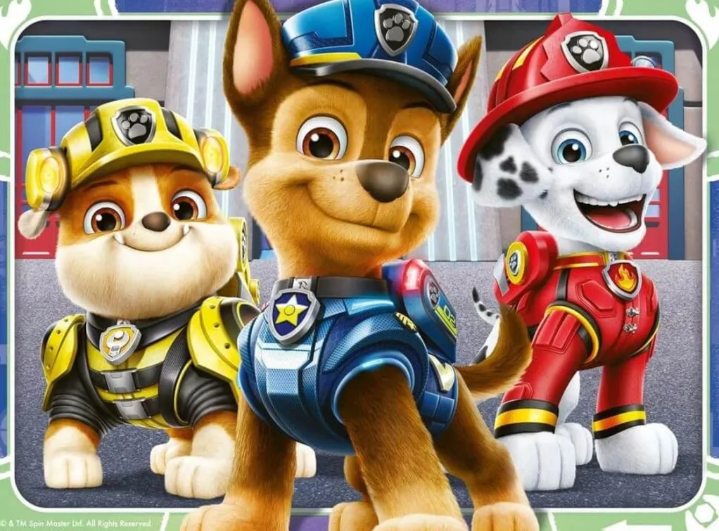 Ravensburger 100 Pieces & Under* - Paw Patrol The Movie 4 In A Box