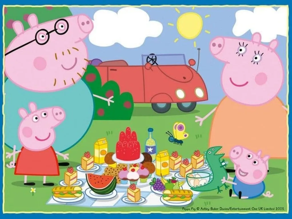 Ravensburger 100 Pieces & Under* - Peppa Pig 4 In A Box Jigsaw Puzzle