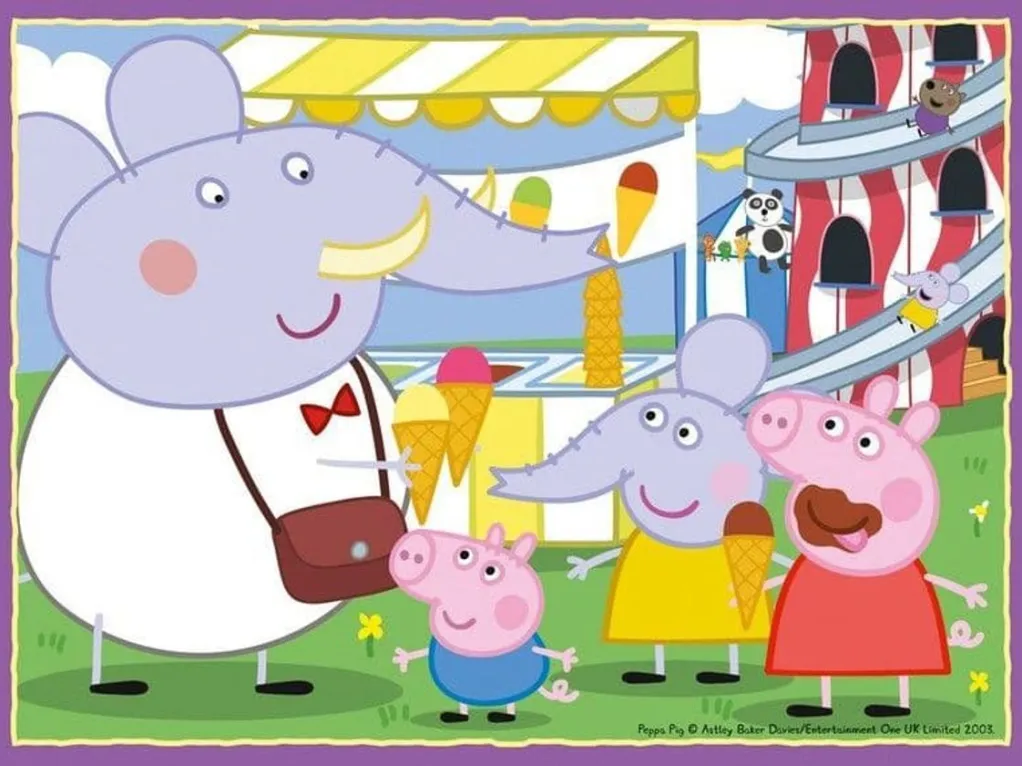 Ravensburger 100 Pieces & Under* - Peppa Pig 4 In A Box Jigsaw Puzzle