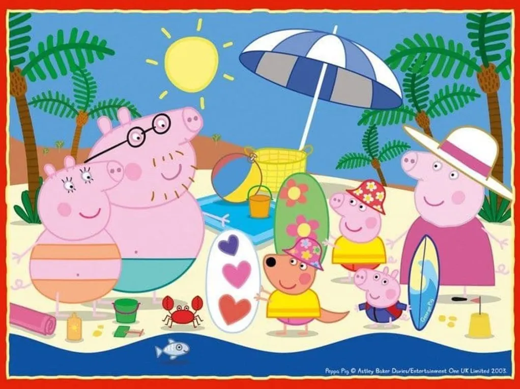 Ravensburger 100 Pieces & Under* - Peppa Pig 4 In A Box Jigsaw Puzzle