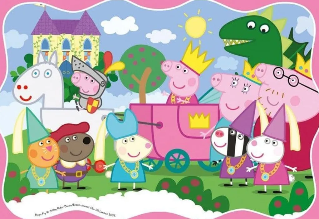 Ravensburger 100 Pieces & Under* - Peppa Pig 3 In A Box Jigsaw Puzzle