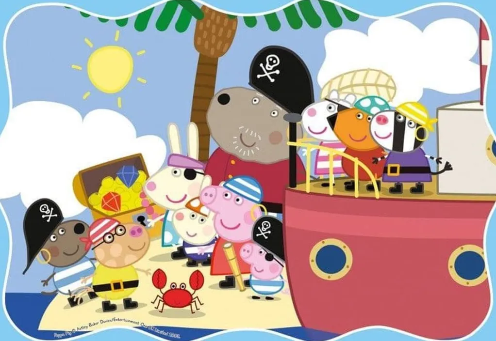 Ravensburger 100 Pieces & Under* - Peppa Pig 3 In A Box Jigsaw Puzzle