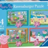 Ravensburger 100 Pieces & Under* - Peppa Pig Four Seasons 4 In A Box Jigsaw Puzzle