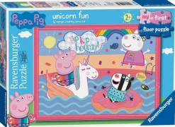 Ravensburger 100 Pieces & Under* - Peppa Pig Unicorn Fun - 16 Piece Jigsaw Puzzle