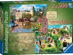 Ravensburger 500 Pieces* - Picturesque Warwickshire - 2 X 500 Piece Jigsaw Puzzle