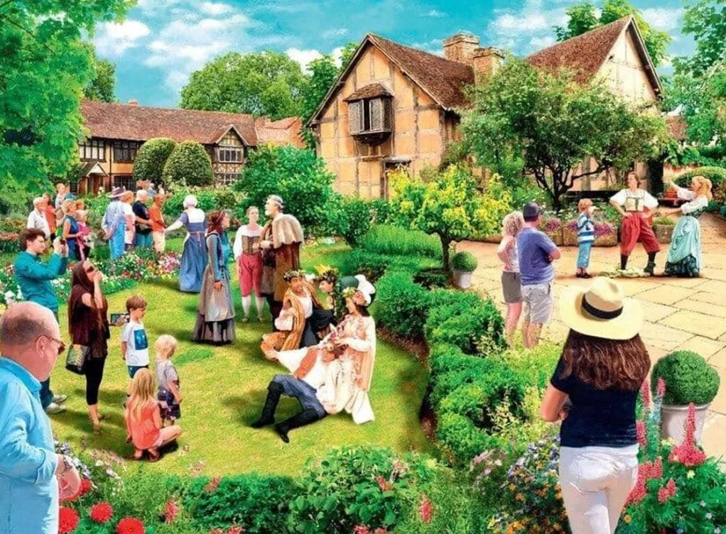 Ravensburger 500 Pieces* - Picturesque Warwickshire - 2 X 500 Piece Jigsaw Puzzle