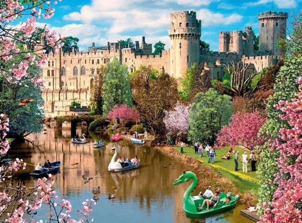 Ravensburger 500 Pieces* - Picturesque Warwickshire - 2 X 500 Piece Jigsaw Puzzle