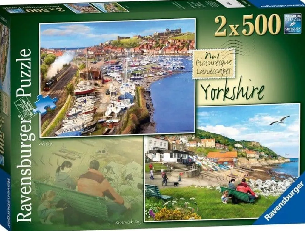 Ravensburger 500 Pieces* - Picturesque Yorkshire 2 X 500 Piece Jigsaw Puzzle