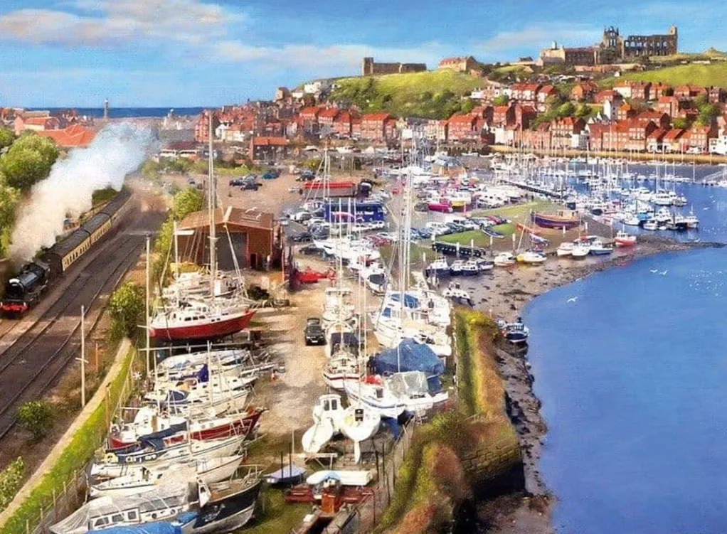 Ravensburger 500 Pieces* - Picturesque Yorkshire 2 X 500 Piece Jigsaw Puzzle