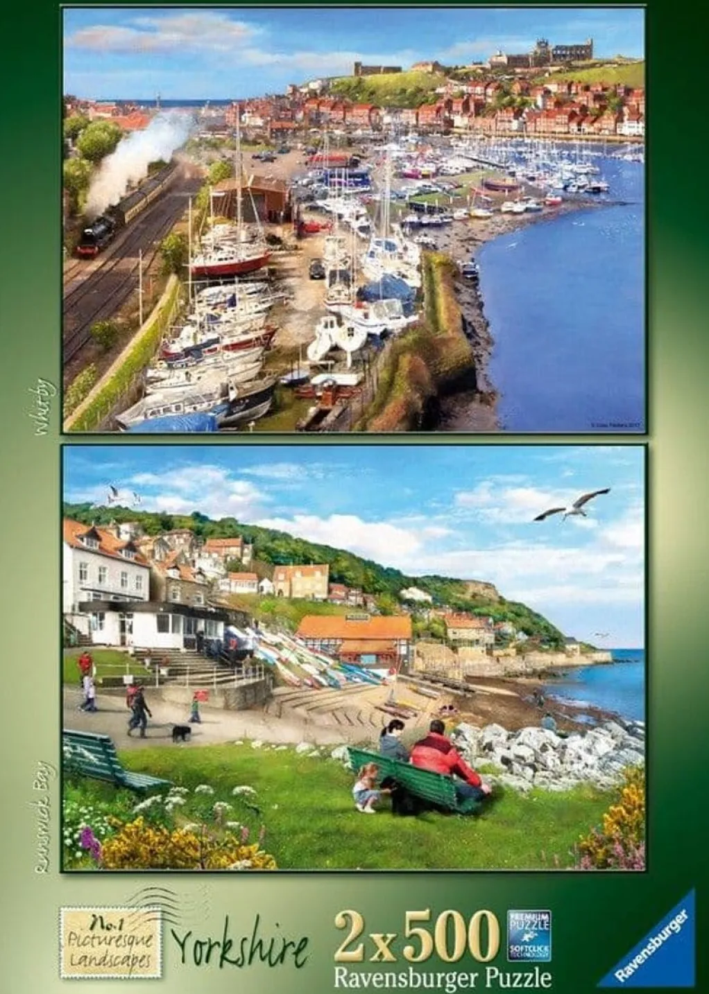 Ravensburger 500 Pieces* - Picturesque Yorkshire 2 X 500 Piece Jigsaw Puzzle