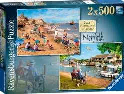 Ravensburger 500 Pieces* - Picturesque Norfolk 2 X 500 Piece Jigsaw Puzzle