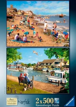 Ravensburger 500 Pieces* - Picturesque Norfolk 2 X 500 Piece Jigsaw Puzzle