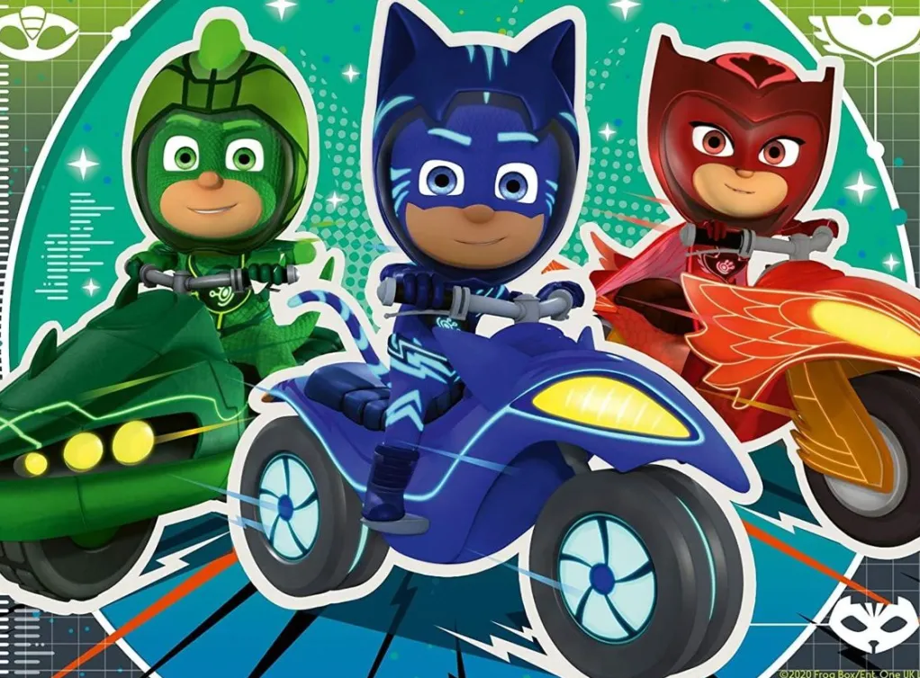 Ravensburger 100 Pieces & Under* - Pj Masks - 4 In A Box Jigsaw Puzzle