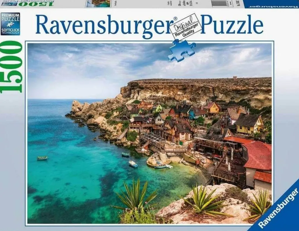 Ravensburger 1500 Pieces* - Popey Village Malta - 1500 Piece Jigsaw Puzzle