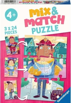 Ravensburger 100 Pieces & Under* - Professions Mix & Match Jigsaw Puzzle