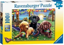 Ravensburger 100 Pieces & Under* - Puppy Picnic - 100Xxl Piece Jigsaw Puzzle