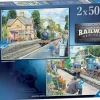 Ravensburger 500 Pieces* - Railway Heritage No 2 - 2 X 500 Piece Jigsaw Puzzle