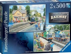 Ravensburger 500 Pieces* - Railway Heritage No 2 - 2 X 500 Piece Jigsaw Puzzle