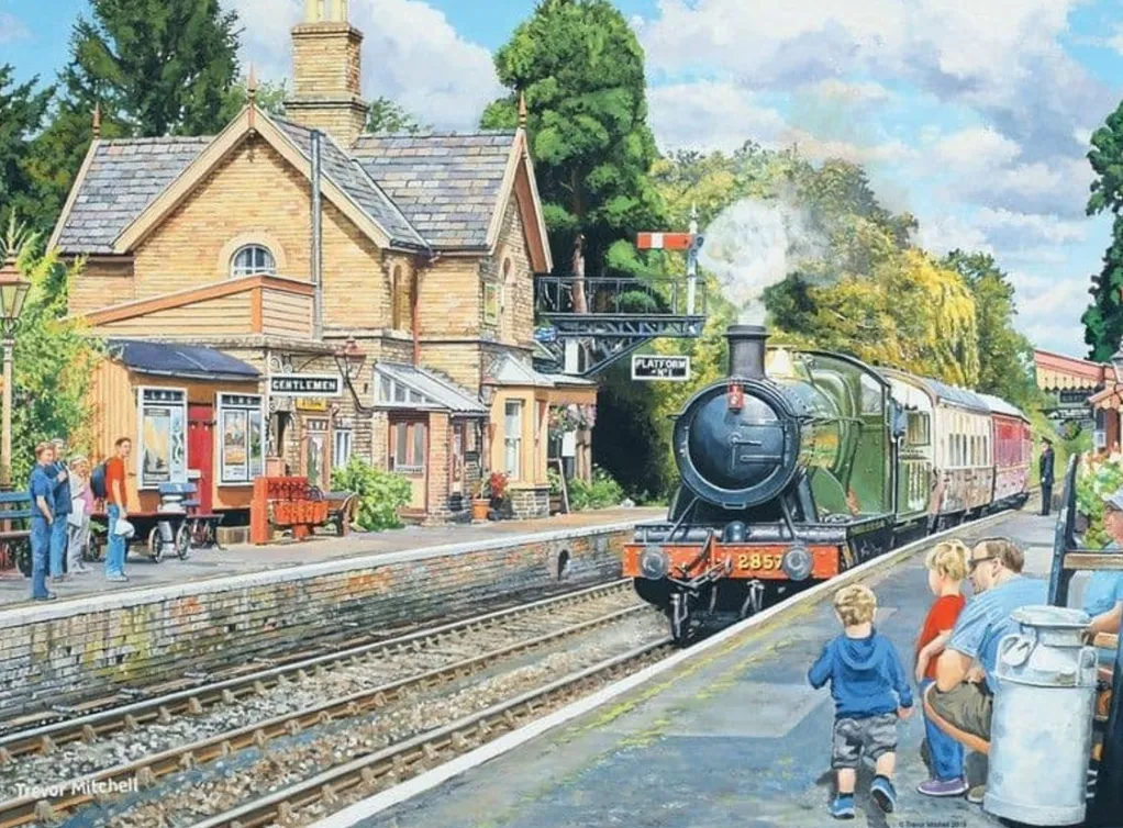 Ravensburger 500 Pieces* - Railway Heritage No 2 - 2 X 500 Piece Jigsaw Puzzle