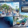 Ravensburger 500 Pieces* - Railway Heritage - 2 X 500 Piece Jigsaw Puzzle