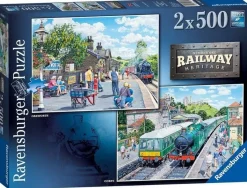 Ravensburger 500 Pieces* - Railway Heritage - 2 X 500 Piece Jigsaw Puzzle