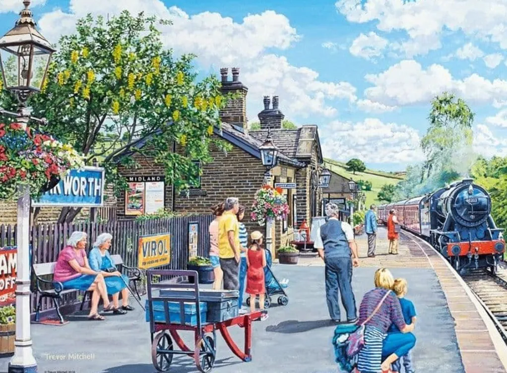 Ravensburger 500 Pieces* - Railway Heritage - 2 X 500 Piece Jigsaw Puzzle
