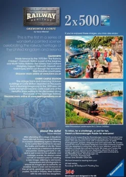 Ravensburger 500 Pieces* - Railway Heritage - 2 X 500 Piece Jigsaw Puzzle