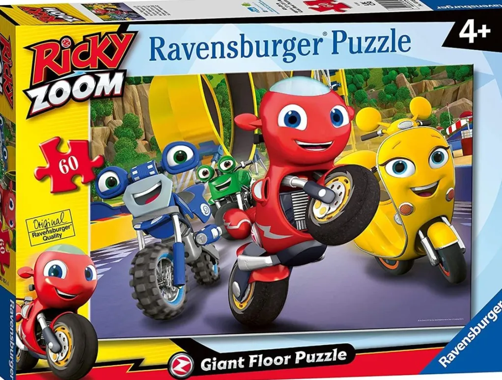 Ravensburger 100 Pieces & Under* - Ricky Zoom Giant Floor - 60 Piece Jigsaw Puzzle