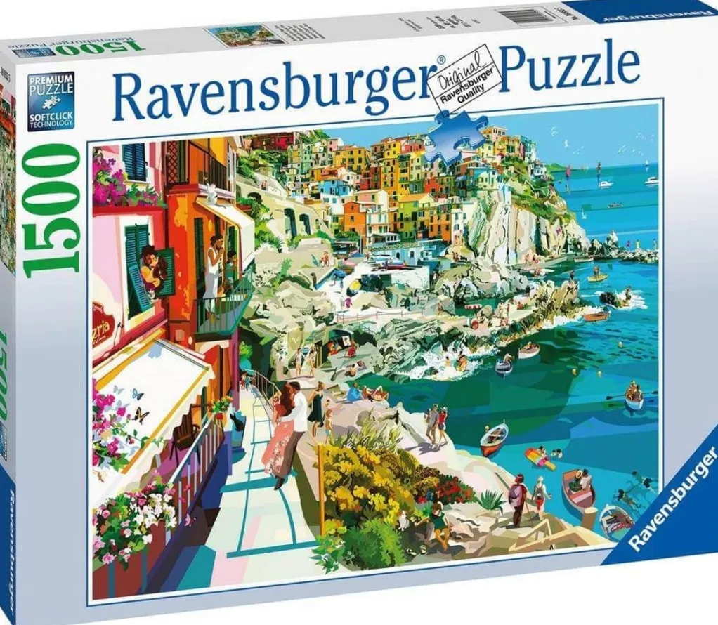 Ravensburger 1500 Pieces* - Romance In Cinque Terre - 1500 Piece Jigsaw Puzzle