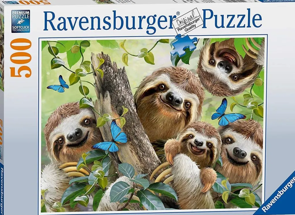 Ravensburger 500 Pieces* - Sloth Selfie - 500 Piece Jigsaw Puzzle