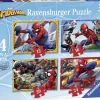 Ravensburger 100 Pieces & Under* - Spiderman 4 In A Box Jigsaw Puzzle
