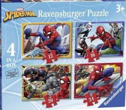 Ravensburger 100 Pieces & Under* - Spiderman 4 In A Box Jigsaw Puzzle