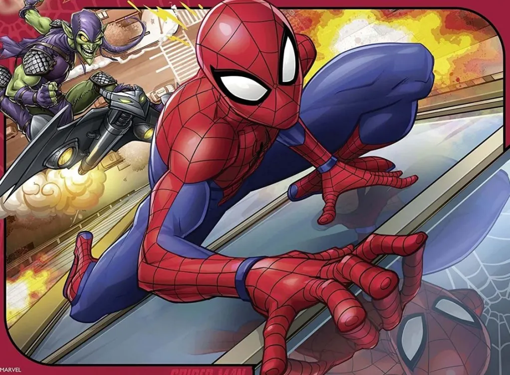 Ravensburger 100 Pieces & Under* - Spiderman 4 In A Box Jigsaw Puzzle