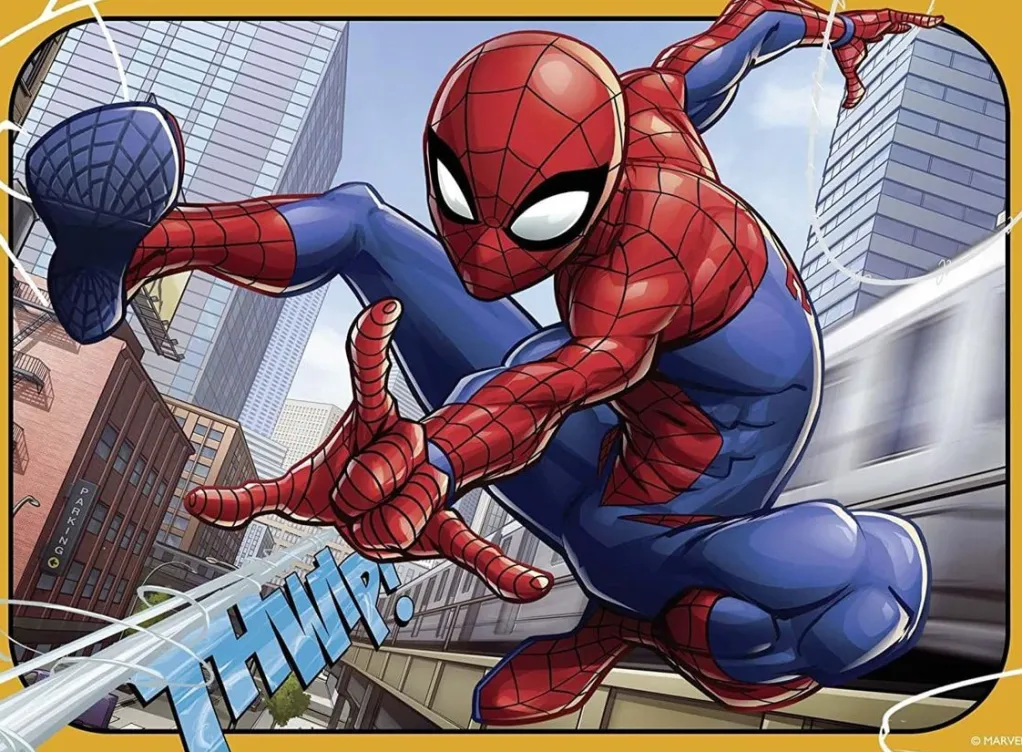 Ravensburger 100 Pieces & Under* - Spiderman 4 In A Box Jigsaw Puzzle