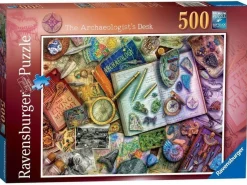 Ravensburger 1000 Pieces* - The Archaeologist'S Desk - 500 Piece Jigsaw Puzzle