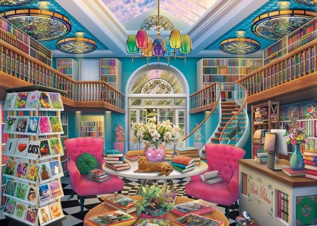 Ravensburger 1000 Pieces* - The Book Palace - 1000 Piece Jigsaw Puzzle