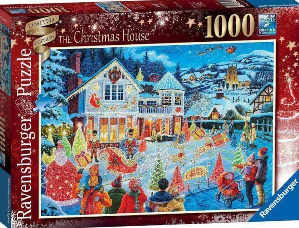 Ravensburger 1000 Pieces* - The Christmas House Limited Edition -1000 Piece Jigsaw Puzzle