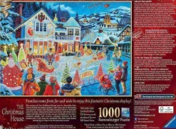 Ravensburger 1000 Pieces* - The Christmas House Limited Edition -1000 Piece Jigsaw Puzzle