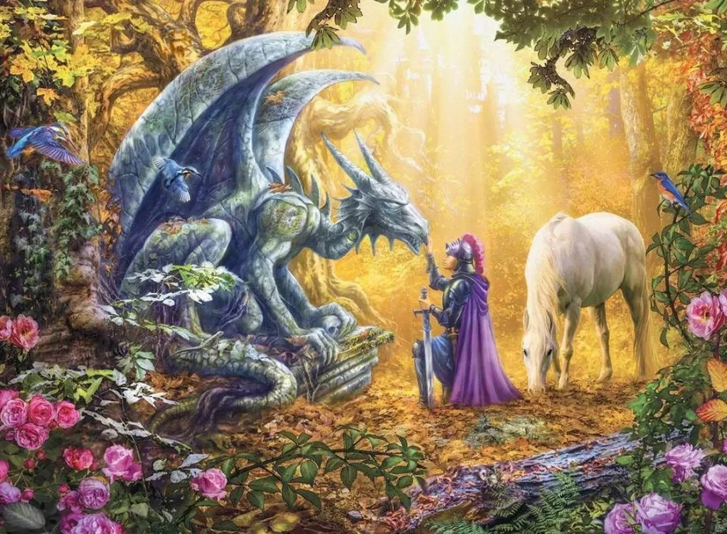 Ravensburger 500 Pieces* - The Dragon'S Spell - 500 Piece Jigsaw Puzzle