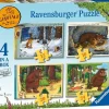 Ravensburger 100 Pieces & Under* - The Gruffalo - 4 In A Box Jigsaw Puzzle
