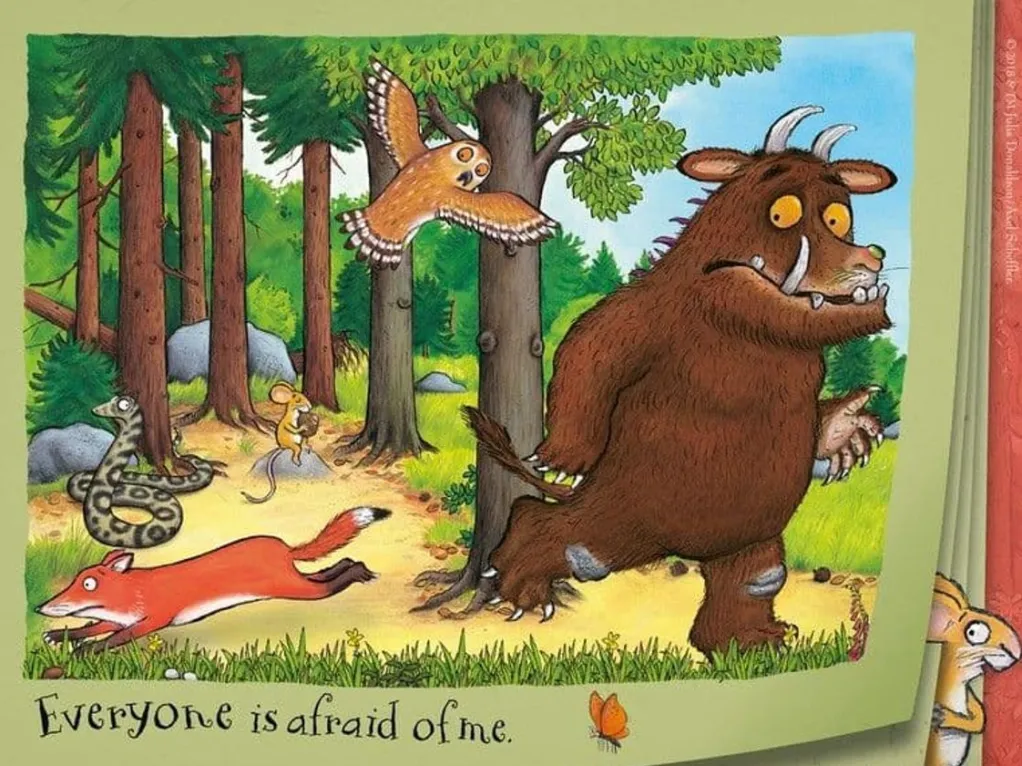 Ravensburger 100 Pieces & Under* - The Gruffalo - 4 In A Box Jigsaw Puzzle