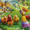 Ravensburger 1000 Pieces* - The Happy Sheep Yarn Shop - 1000 Piece Jigsaw Puzzle