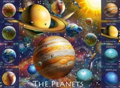 Ravensburger 100 Pieces & Under* - The Planets - 100Xxl Piece Jigsaw Puzzle