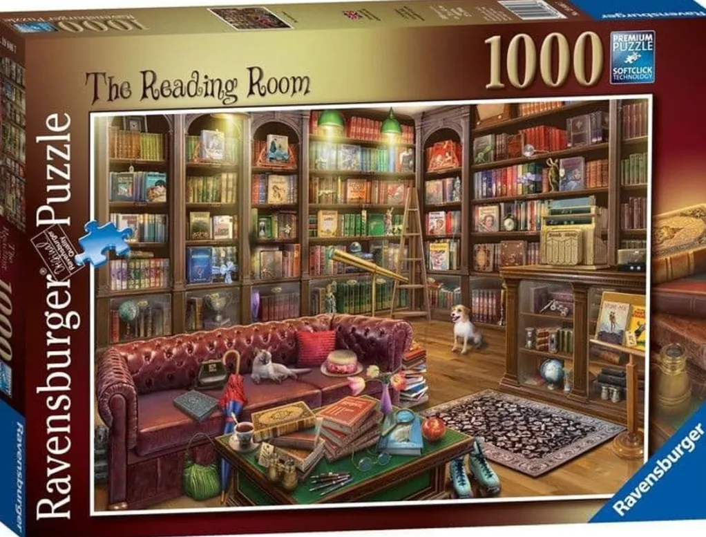 Ravensburger 1000 Pieces* - The Reading Room - 1000 Piece Jigsaw Puzzle