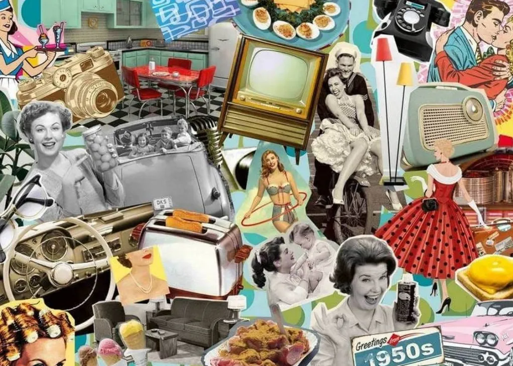 Ravensburger 1000 Pieces* - The 50S - 1000 Piece Jigsaw Puzzle